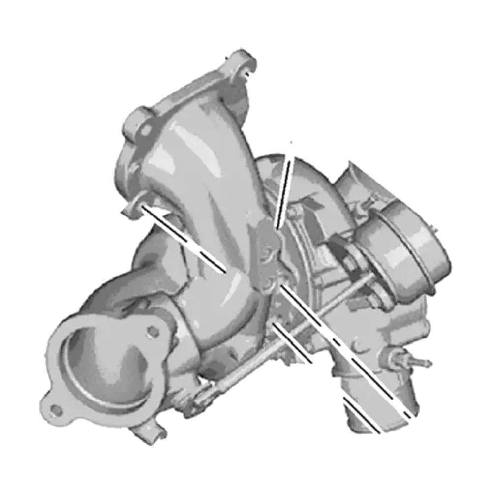 Турбокомпрессор Ford EJ7Z6K682B
