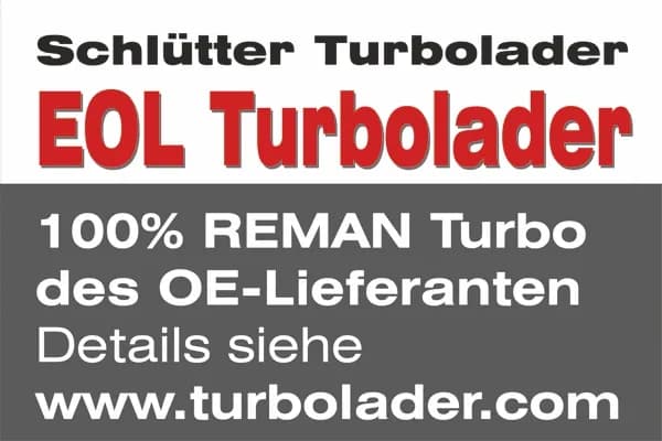 Компрессор, наддув SCHLÜTTER TURBOLADER 172-12305EOL