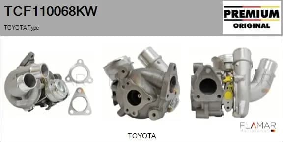 Компрессор, наддув FLAMAR TCF110068KW